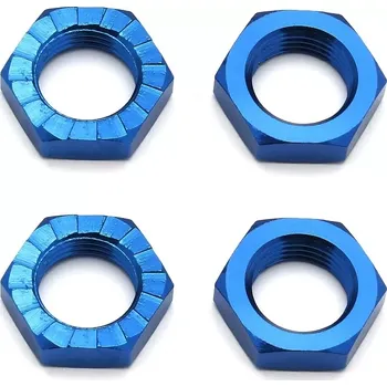 RC model Associated RC8B3 hliníkové FT 17mm matky, 4 ks.