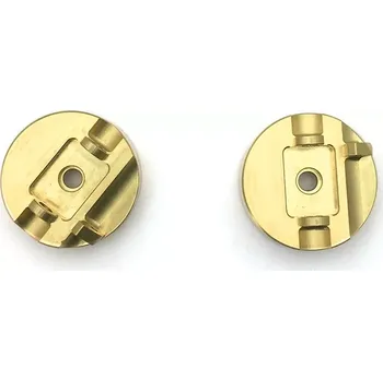 RC náhradní díl RGT Mosazná závaží předních kol 145g (2ks)