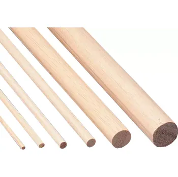 RC náhradní díl Krick Modelltechnik Krick Kulatina ramín 8mm 1m