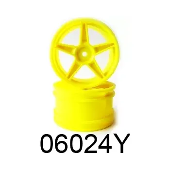 RC náhradní díl Himoto Disky žluté – Buggy, zadní, 2 ks.