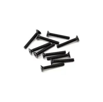 RC náhradní díl SWORKz ocelový Inbusový šroub s zápustnou hlavou, M3x20mm, 10 ks.