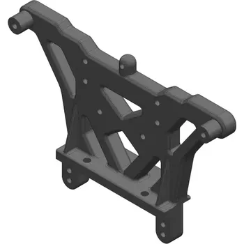 RC náhradní díl Team Corally Zadní držáky/parohy tlumičů - kompositový plast, 1 ks.