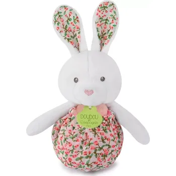 Hračka pro nejmenší Doudou et Compagnie Paris Doudou Vyskakovací králíček 2v1 - 1