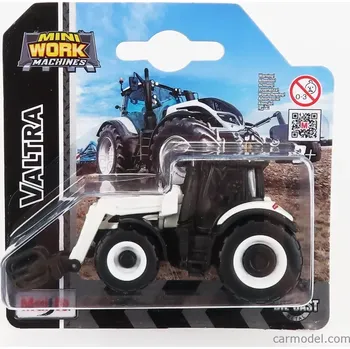 autíčko Maisto Valtra Q305 Tractor 2018 1:64 Bílá Černá