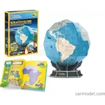 Cubicfun Puzzle Kit 3D In Foam National Geographic Mappamondo, 32 dílků