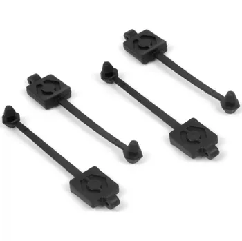 RC náhradní díl Maverick Gumová lanka sponek karoserie Quantum2 4 ks