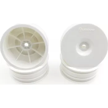 RC náhradní díl Přední disky RUDDOG 2.2 bílé pro 2WD (HEX 12 mm) - 4 ks