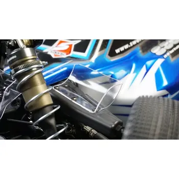 RC náhradní díl SWORKz lexanové křidélka pro horní přední ramena 0,8mm, 4 ks.