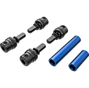 RC náhradní díl Traxxas hřídel centrální modrá (samec a samice) (sada)