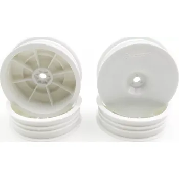 RC náhradní díl Přední disky RUDDOG úzké 2.2 bílé pro 2WD (HEX 12 mm) - 4 ks