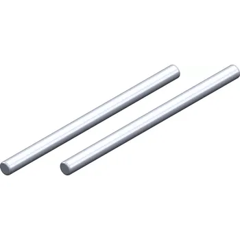 RC náhradní díl Team Corally Ocelové čepy pro spodní ramena, přední/zadní, 65mm , 2 ks.