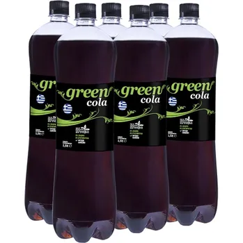 Energetický nápoj Green Cola 6 x 1,5l (Hellas)
