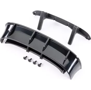 RC náhradní díl Traxxas křídlo Ford Fiesta ST Rally černé (pro #7412)