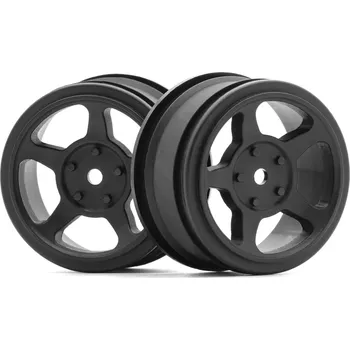 RC náhradní díl HPI Vintage TA2 26mm disky Černé (0mm Offset) 2ks