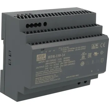 spínaný zdroj nezařazeno Mean Well Zdroj na DIN 24V HDR-150-24 HDR-150-24
