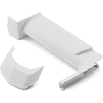 RC náhradní díl SANWA M12/M12S Grip L + přední část (bílý)