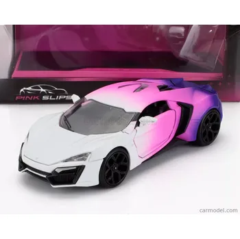 autíčko Jada Lykan Hypersport 2014 1:24 Bílá Růžová