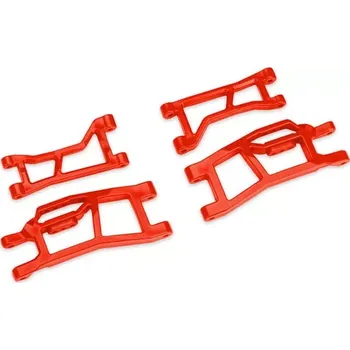 RC náhradní díl Traxxas ramena podvozku přední červené (sada)