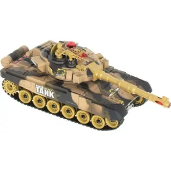 RC model tanku Diacheng Toys RC Válečný tank 9993, pouštní verze