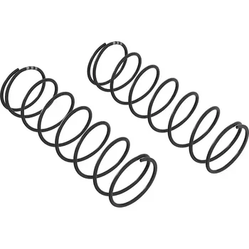 RC náhradní díl SWORKz S14/S12 Competition černé pružiny olej. tlumičů, zadní L3, 57x1.1x8.0mm, 2 ks.