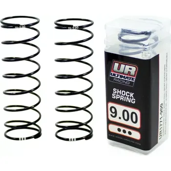RC náhradní díl Ultimate Racing Ultimate přední pružiny 70mm, 1.6/9.00 otáček pro 16mm olej. tlumiče, 1 ks.