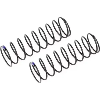 RC model Associated Pružiny zadní olejových tlumičů 13mm, modré, 2.2lb/in, L61, 10.00T, 1.2D