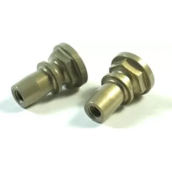 RC náhradní díl SWORKz S14-3 horní hliníkové vložky do olejových tlumičů. 2 ks.