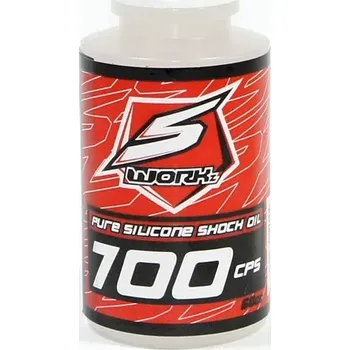 RC náhradní díl SWORKz silikonový olej tlumičů 700Cps, 60ml, 1 ks.