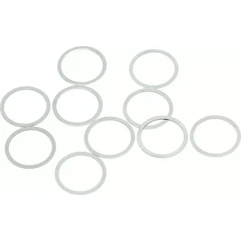 RC náhradní díl SWORKz ocelové podložky 13x16x0.2mm, 10 ks.