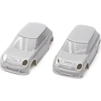 RC náhradní díl Turbo Racing plastové karoserie, nelakované, 2 ks.