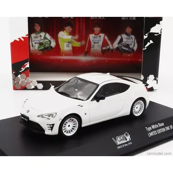 autíčko Kyosho Toyota 86 Coupe Vart 2019 1:43 Bílá