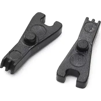 RC náhradní díl Turbo Racing plastové páky, 2 ks.