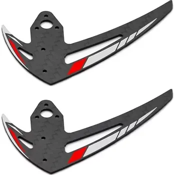 RC náhradní díl OMP M2 Ocasní stabilizátor - červený