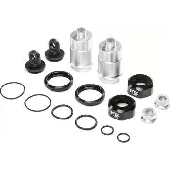 RC náhradní díl Losi tělo tlumiče stříbrné, krytky Fox (2): DBXL-E 2.0