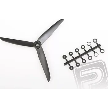 RC náhradní díl Vrtule GWS EP 7x3,5 černá 3-listá