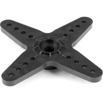 RC náhradní díl SRT Servo páka plastová, kříž, 4 ramena, 5 zubů