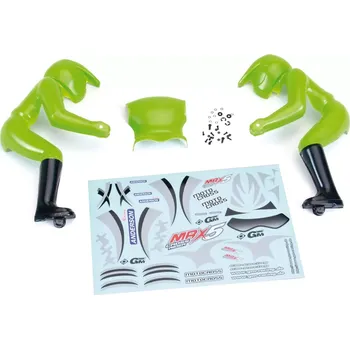 RC náhradní díl GRAUPNER modellbau Figurka jezdce včetně nálepek, zelená