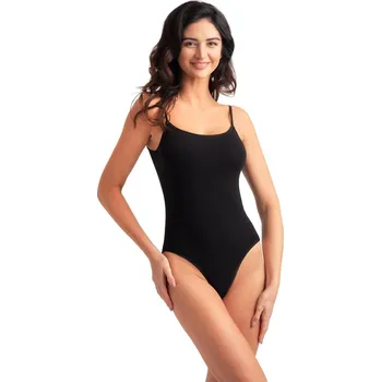Dámské body GORTEKS Paola body with straps BLACK 42