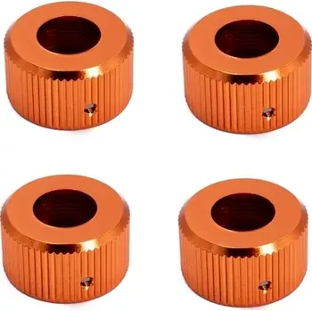 RC náhradní díl HOBBYTECH ROGUE TERRA - Hliníkový kroužek tlumiče, 4 ks.