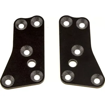 RC náhradní díl Associated RC8B3.2 FT přední vrchní vložka ramen, G10, 2.0mm