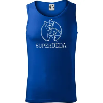 Superhrdina děda - Tílko pánské Core - S ( Královská modrá )