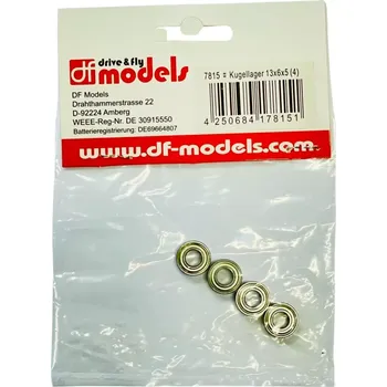 RC náhradní díl Ložiska 13x6x5 4ks DF-4S PRO Crawler DF models 7815