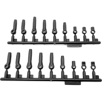 RC náhradní díl SWORKz plastové kloubky 5,5mm por 3,5mm spojovačky, 2 sady