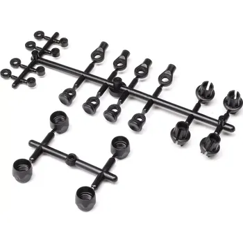 RC náhradní díl Axial díly tlumičů, plastové: SCX10 PRO