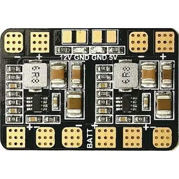 RC náhradní díl Graupner/SJ Mikro PDB proudová rozdvojka PCB 5V/12V Copt