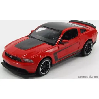 autíčko Maisto Ford usa Mustang Boss 302 2012 1:24 Oranžová Černá