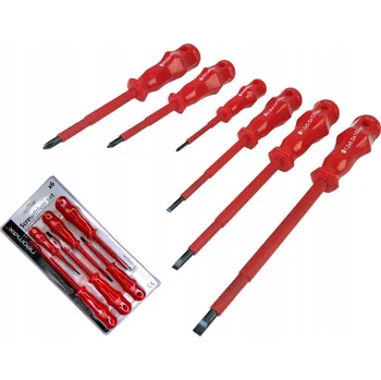 Šroubovák SADA IZOLOVANÝCH ŠROUBOVÁKŮ 6 KS