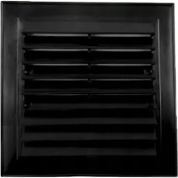 Větrací mřížka Ventilační mřížka Ventilační Maan černá