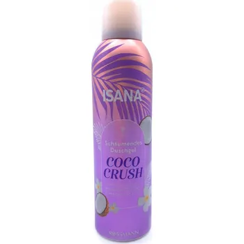 Koupelová kosmetika ISANA COCO CRUSH PĚNOVÝ sprchový gel z Německa