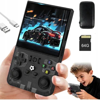 Herní konzole MINI PŘENOSNÁ RETRO HERNÍ KONZOLE R36MAX S VÍCE NEŽ 18 000 KLASICKÝMI HRAMI
